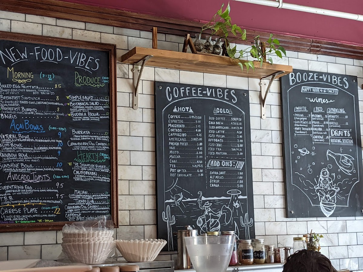 Subculture Coffee Menu - Image 1